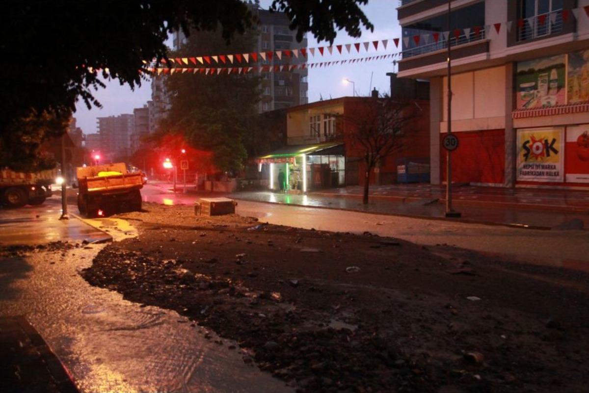 Samsun&rsquo;un Atakum Il&ccedil;esinde Ev Ve Iş Yerleri Sular Altında Kaldı