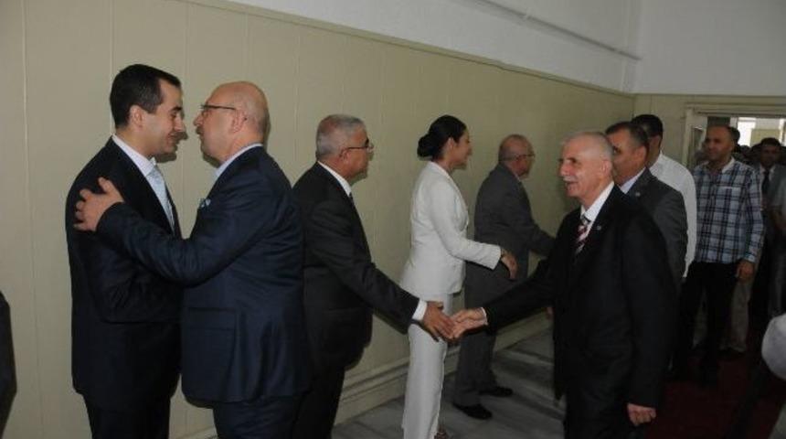 &Ccedil;orlu'da Bayramlaşma T&ouml;reni Ger&ccedil;ekleştirildi