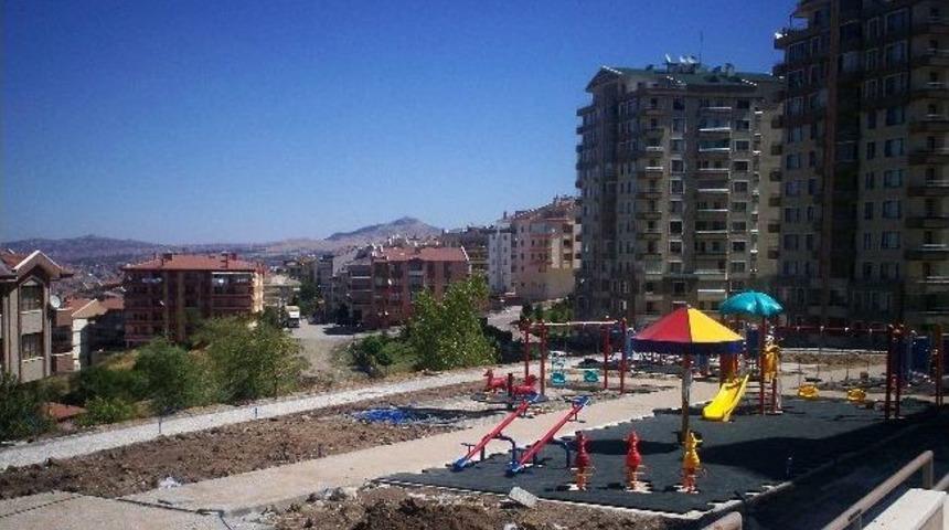 &Ccedil;ankaya&rsquo;nın Yeni Parkları Yolda