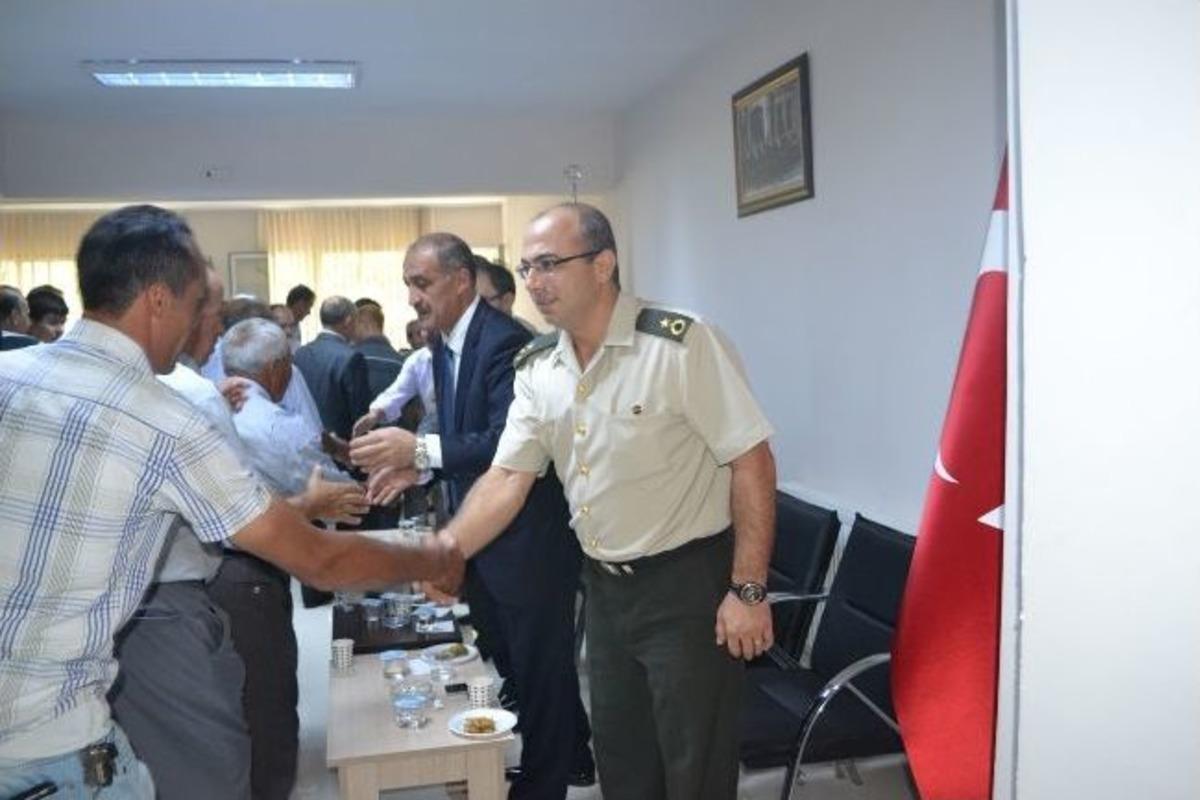 Kula'da Protokol Bayramlaştı