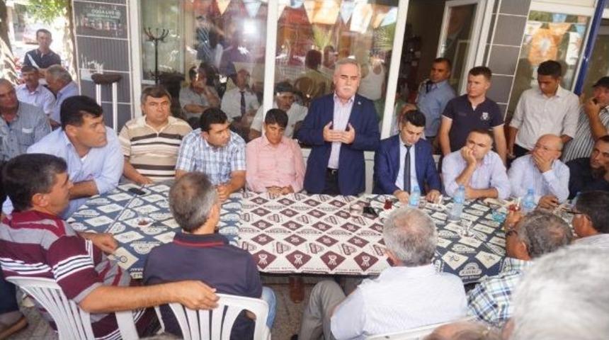 Manisa Ak Partivekili Recai Berber Partilileri Bayramlaştı