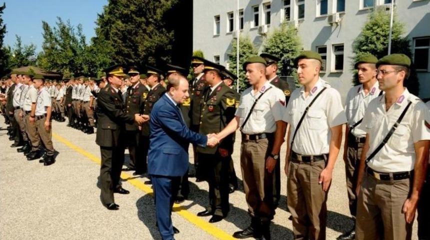 Antalya Protokol&uuml; Bayramlaştı