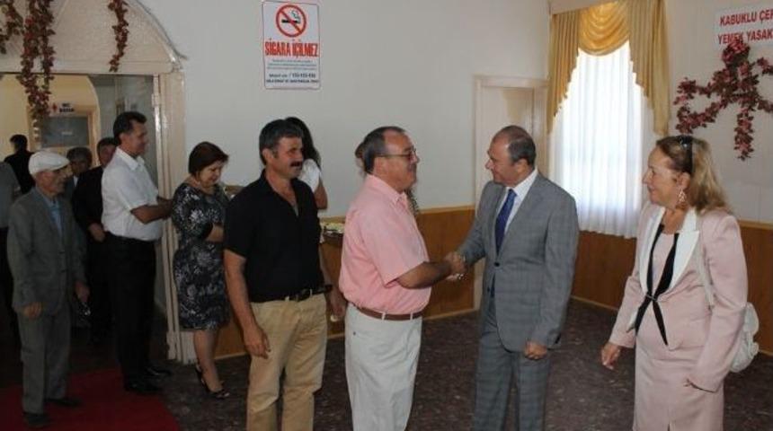 Urla&rsquo;da Bayramlaşma T&ouml;reni D&uuml;zenlendi