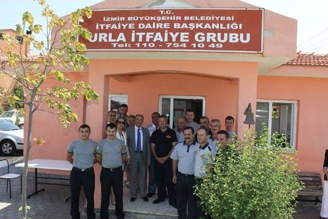 Urla&rsquo;da Bayramlaşma T&ouml;reni D&uuml;zenlendi 2