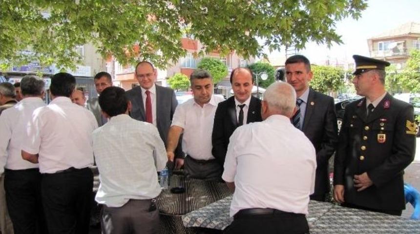 Hisarcık&rsquo;ta Bayramlaşma T&ouml;reni