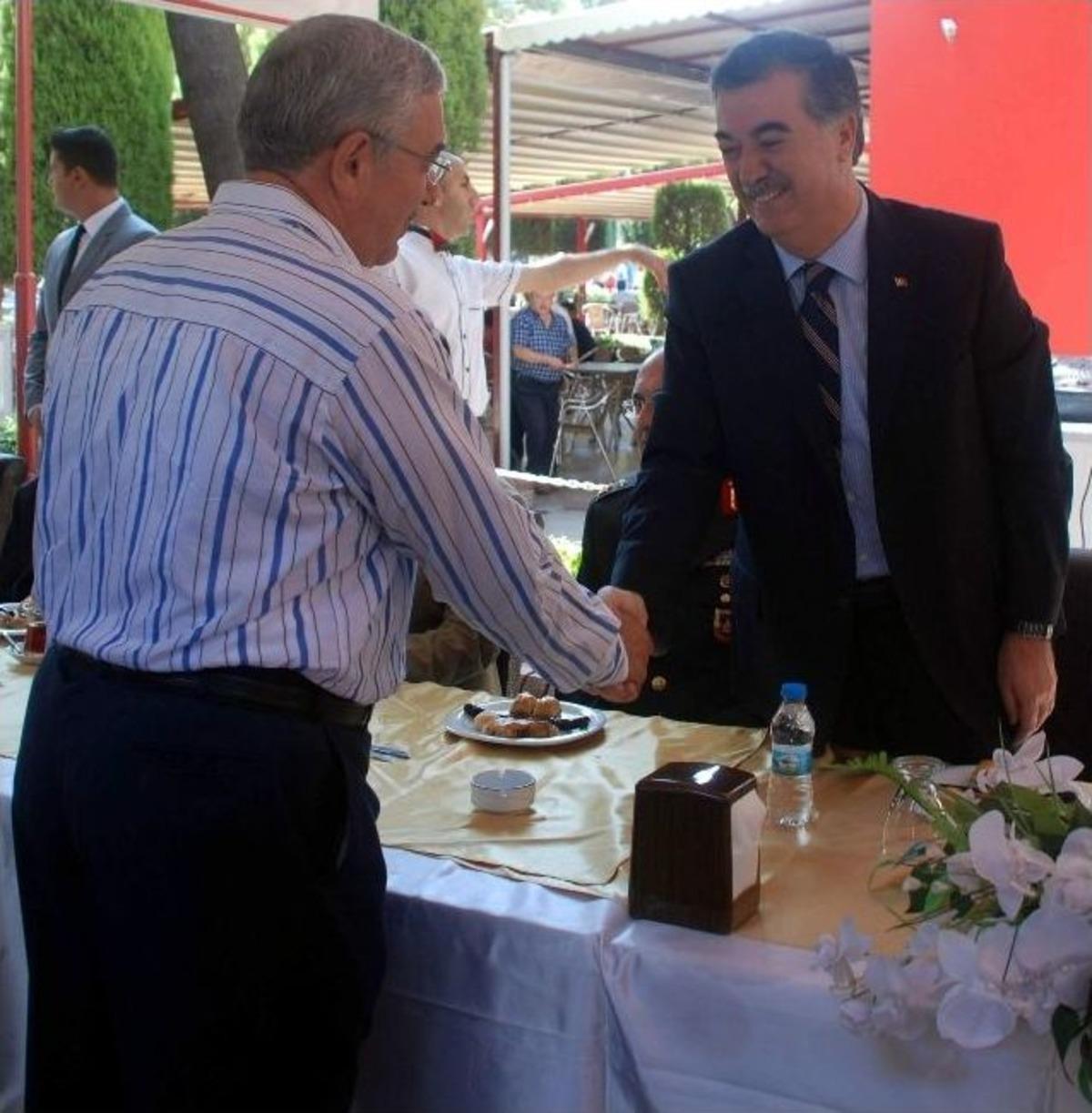 Aydın Protokol&uuml; Bayramlaştı