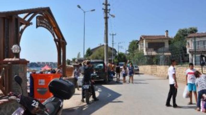 Yelken Kaya Caddesi Yenileniyor