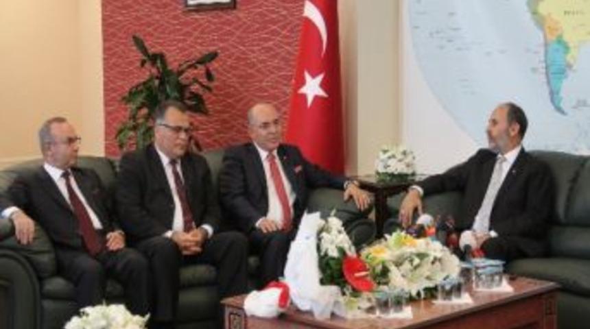 Mhp&rsquo;den Ak Parti&rsquo;ye Bayram Ziyareti