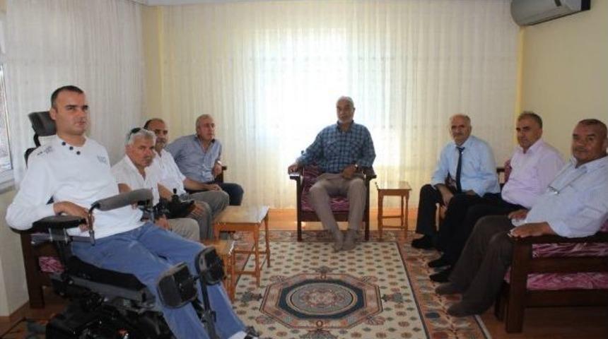 Başkanlardan Hasta Ve Gazi Ziyareti