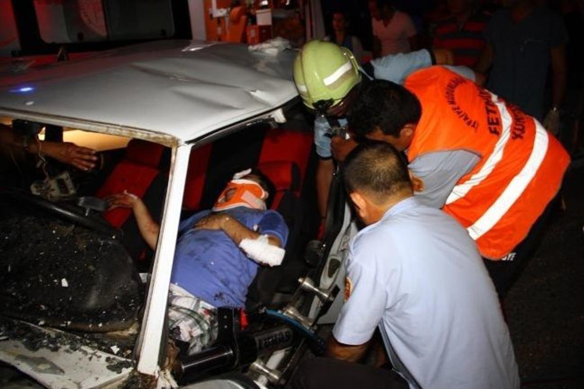 Fethiye&rsquo;de Feci Kaza 7 Kişi Yaralı