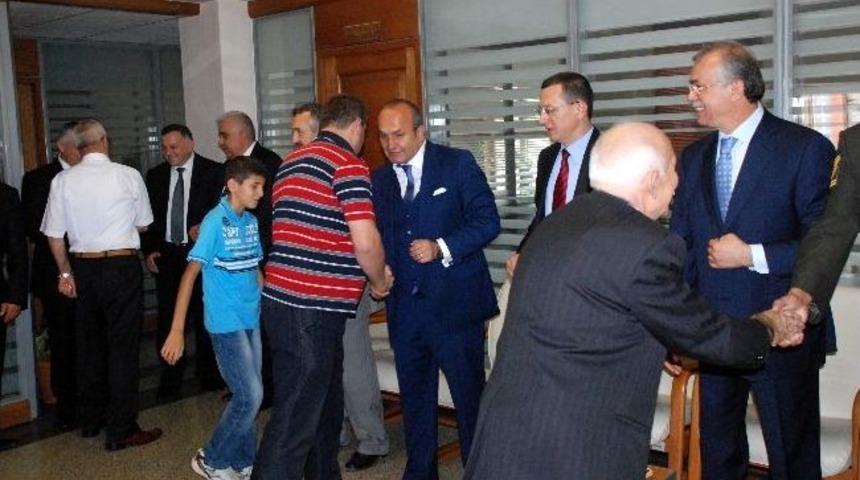 Taşk&ouml;pr&uuml;'de Bayramlaşma