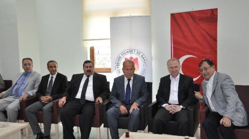 Nevşehir Ticaret Ve Sanayi Odası Başkanlığı İle Ticaret Borsası Başkanlığı Tarafından Bayramlaşma Programı Yapıldı