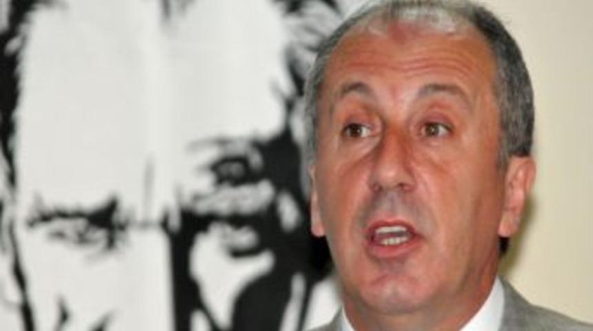 İnce'den H&uuml;k&uuml;met Temsilcilerine Eleştiriler