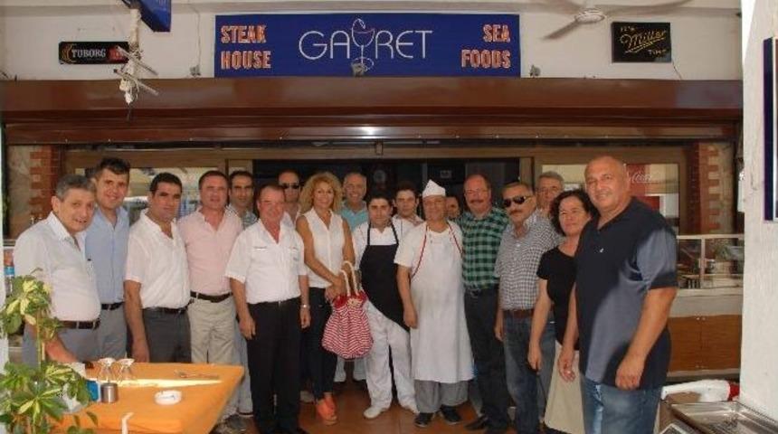 Başkan Altung&uuml;n, Esnfa Ziyaretlerine Devam Etti