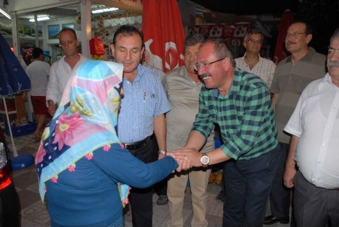 Başkan Altung&uuml;n,&rsquo;den Beldelere Bayram Ziyareti