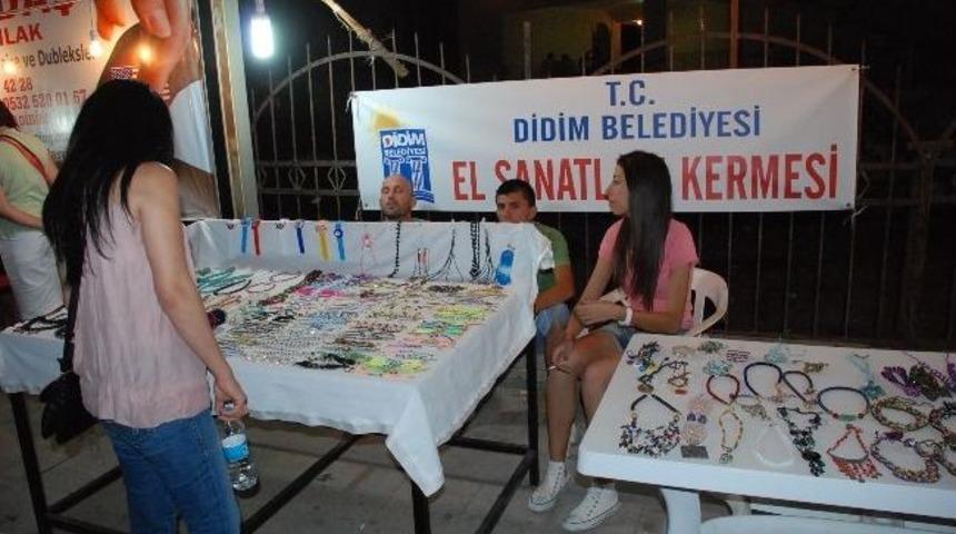 Didimli Kursiyerler &Uuml;rettiklerini Kermesle Satışa Sundu