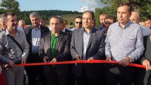 Kargı Çobanlar Köyü Grup Yolu Hizmete Açıldı