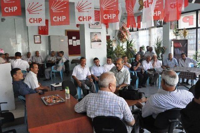 Chp Nizip İl&ccedil;e Teşkilatı&rsquo;nda Bayramlaşma 1