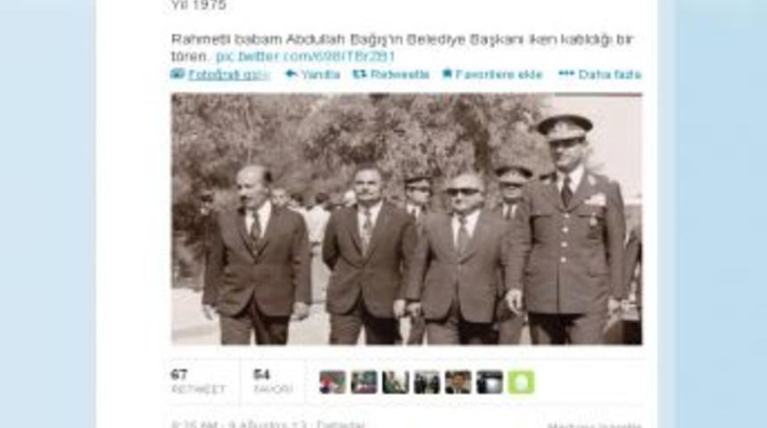 Bağış, Babasıyla Ilgili Hatıraları Twitter'dan Paylaştı