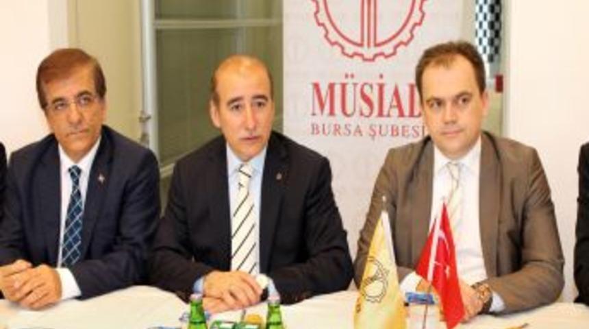 M&Uuml;SİAD Şube Başkanı &Ccedil;epni: İslam Beldelerinde Akan Kana Sessiz Kalamayız