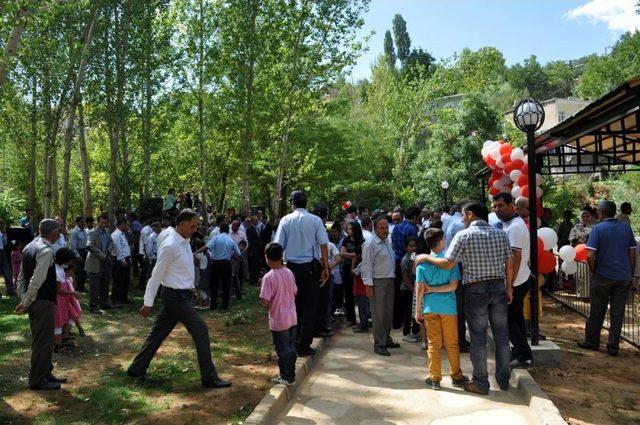 Bitlis te Park A&ccedil;ılışı Yapıldı 1