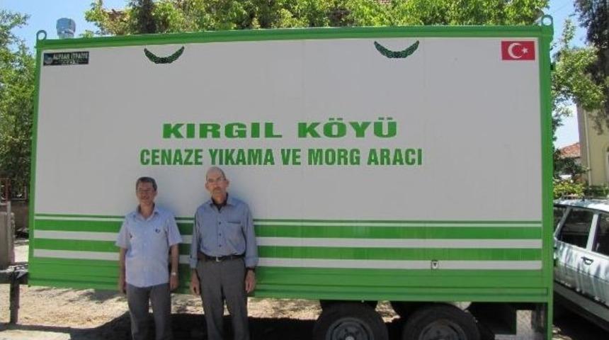 K&ouml;yl&uuml; Kendi Cenaze Yıkama Aracını Aldı