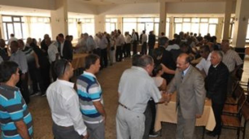 Keşan&rsquo;da bayramlaşma t&ouml;reni