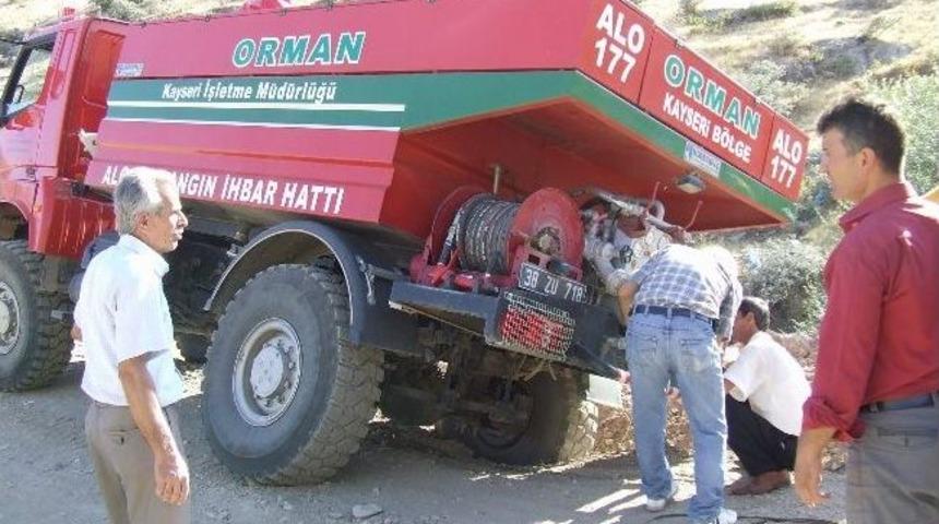 Yahyalı&rsquo;da Yangın