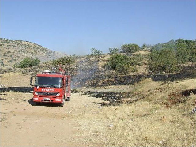 Yahyalı’da Yangın