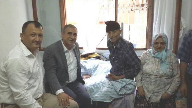 Kasım Pamuk Yaşlı Ve Şehit Aileleri İle Bayramlaştı 2