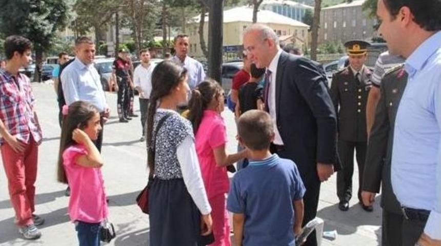 Vali Veysel Yurdakul G&uuml;roymak&rsquo;ı Ziyaret Etti