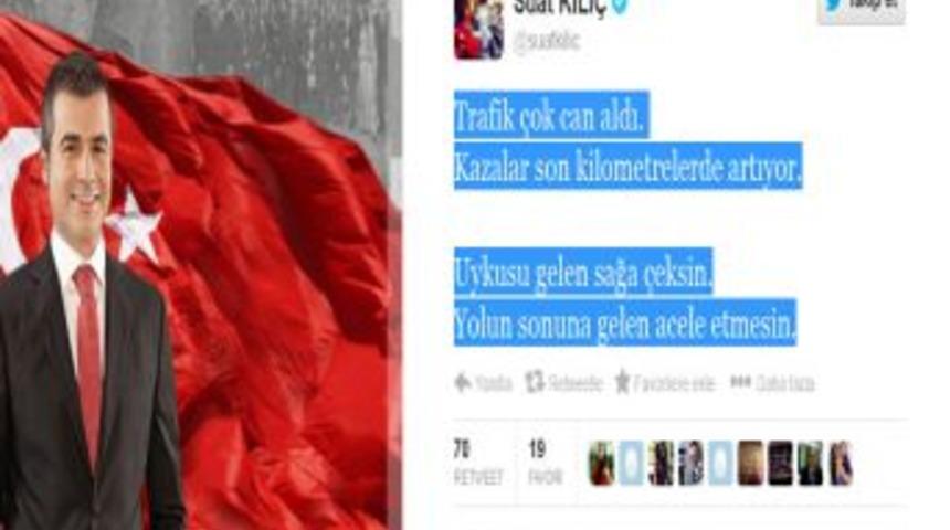 Bakan Kılı&ccedil;: Uykusu Gelen Sağa &Ccedil;eksin