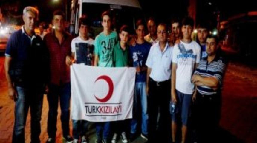 Sarıg&ouml;l&rsquo;den 10 &Ouml;ğrenci Kızılay Kampına Gitti