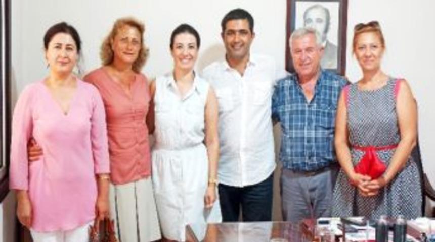 &Ouml;mer G&uuml;nel&rsquo;den, Ferda &Ccedil;ağlar Erkut&rsquo;a Destek Ziyareti