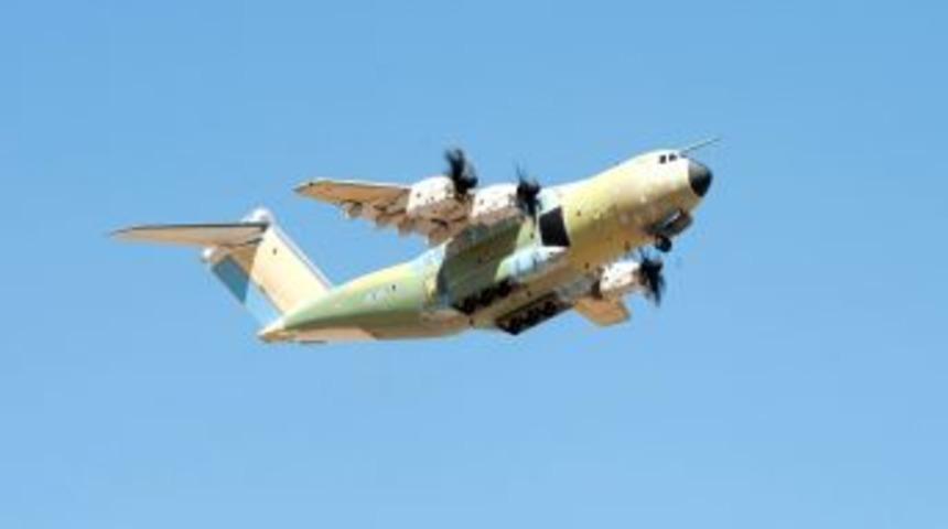 T&uuml;rkiye&rsquo;nin Ilk A400M U&ccedil;ağı G&ouml;ky&uuml;z&uuml; Ile Buluştu