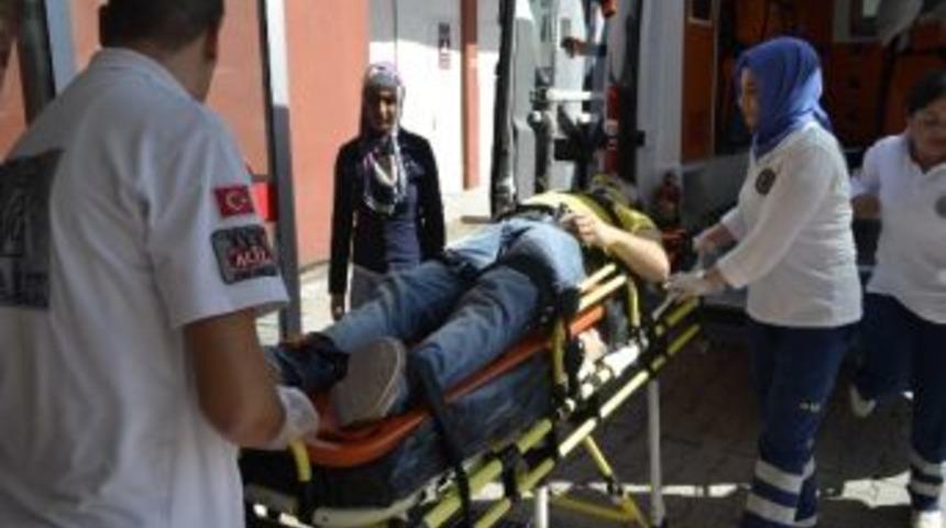 Tekirdağ'da Otomobil Takla Attı: 1 Yaralı