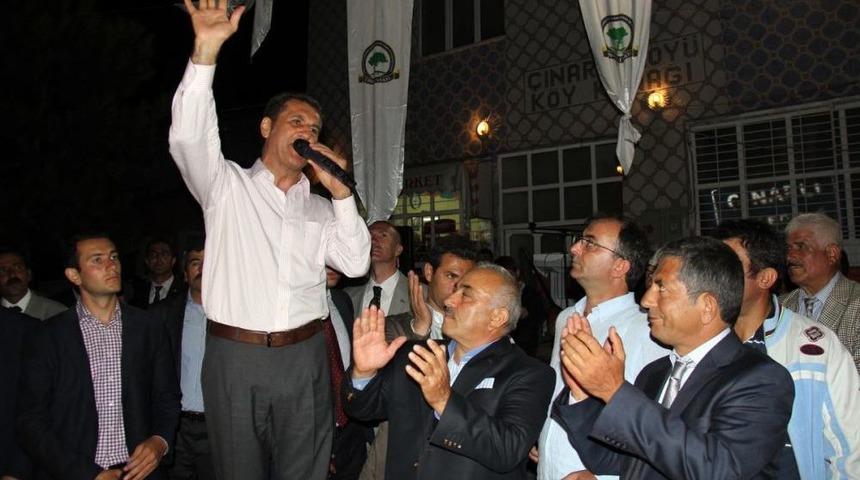 Sarıg&uuml;l, &Ccedil;ınarlı K&ouml;y&uuml;n&uuml; Ziyaret Etti