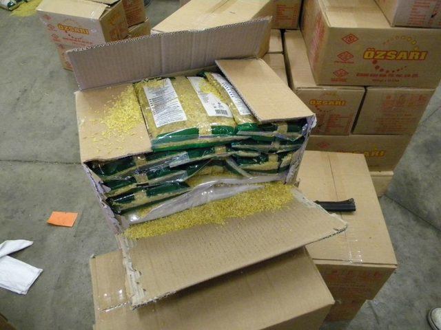 Bulgur Paketleri I&ccedil;inde 393 Kilo Eroin G&uuml;mr&uuml;k&ccedil;&uuml;lere Takıldı 2