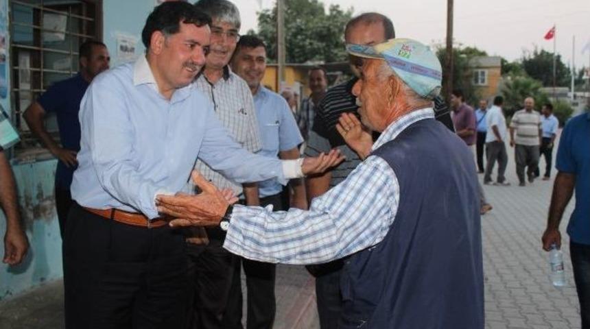 Başkan Zenbilci Sarı&ccedil;amlılarla Bayramlaştı