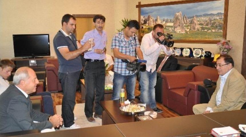 Bel&ccedil;ika Ekonomi Ve Ticaret Ateşesi Sabih Akay&rsquo;dan Ntso&rsquo;na Ziyaret