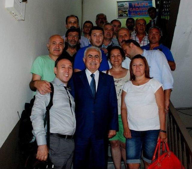 Vali Şahin den Gazetecilere Veda Ziyareti 2