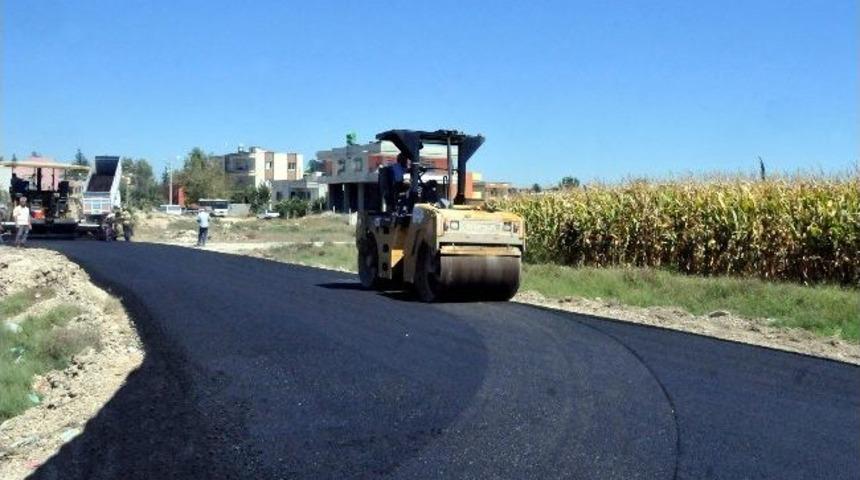 Akdeniz&rsquo;de Sokaklar Asfaltlanıyor