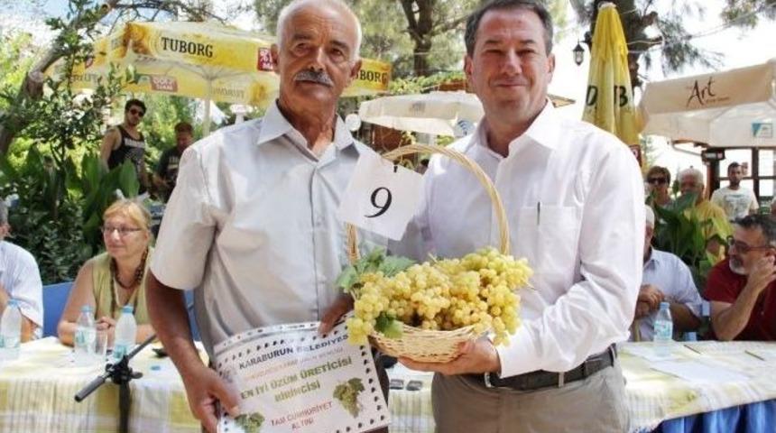 En G&uuml;zel &Uuml;z&uuml;mler Karaburun'da Yarıştı