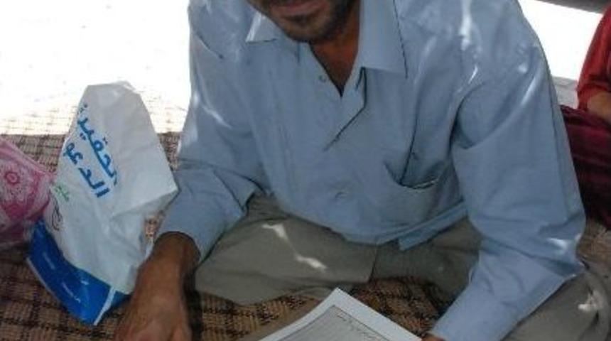 Suriyeli Ressam&rsquo;dan İha Muhabirine Hediye