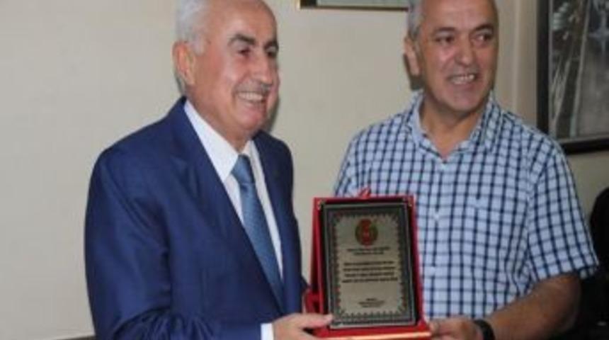 Vali Şahin&rsquo;nden Gazeteciler Derneğine Veda Ziyareti