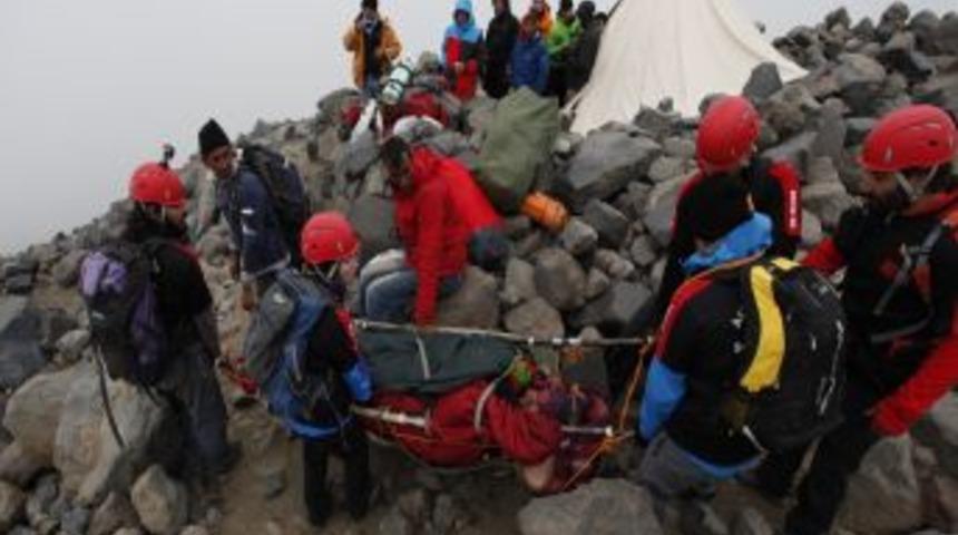 Ağrı Dağı'nın Zirvesinde Kurtarma Operasyonu