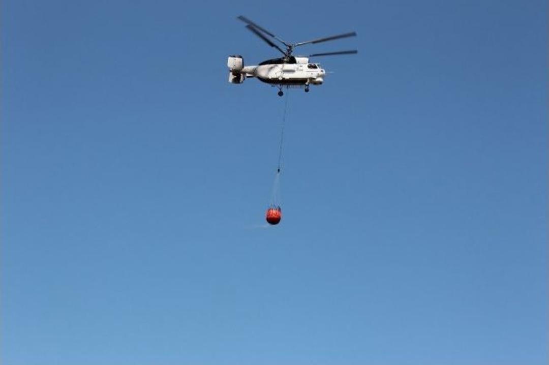 İzmir'in Urla İl&ccedil;esinde Orman Yangını