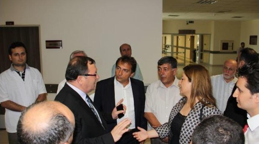 T&uuml;rk K&ouml;kenli Siyaset&ccedil;ilerden Hastane Ziyareti