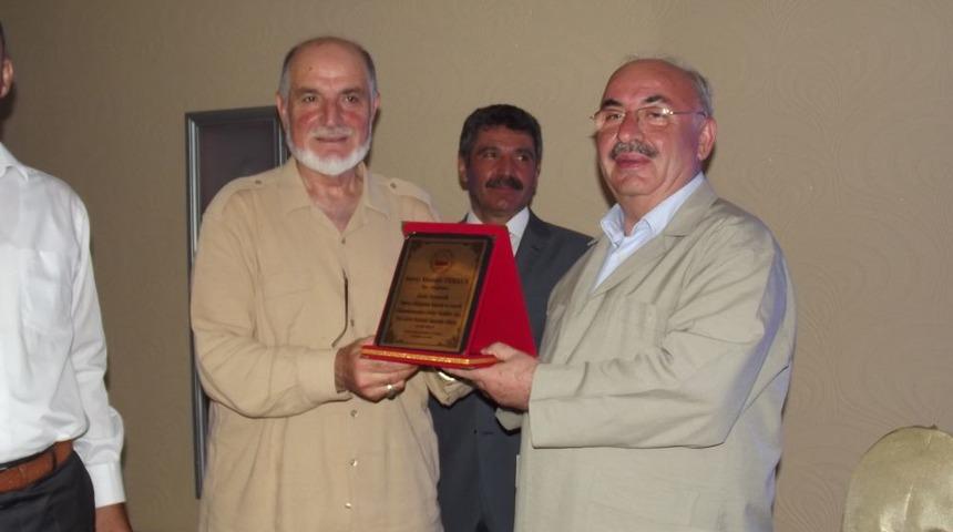 Terme M&uuml;ft&uuml;s&uuml; T&uuml;rken I&ccedil;in Veda Yemeği D&uuml;zenlendi