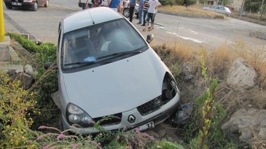 Hisarcık&rsquo;ta Trafik Kazası